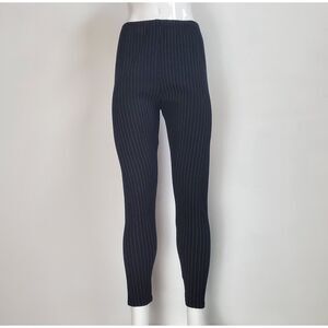 Vintage 90s Vintage Studio Black Pinstripe Leggings